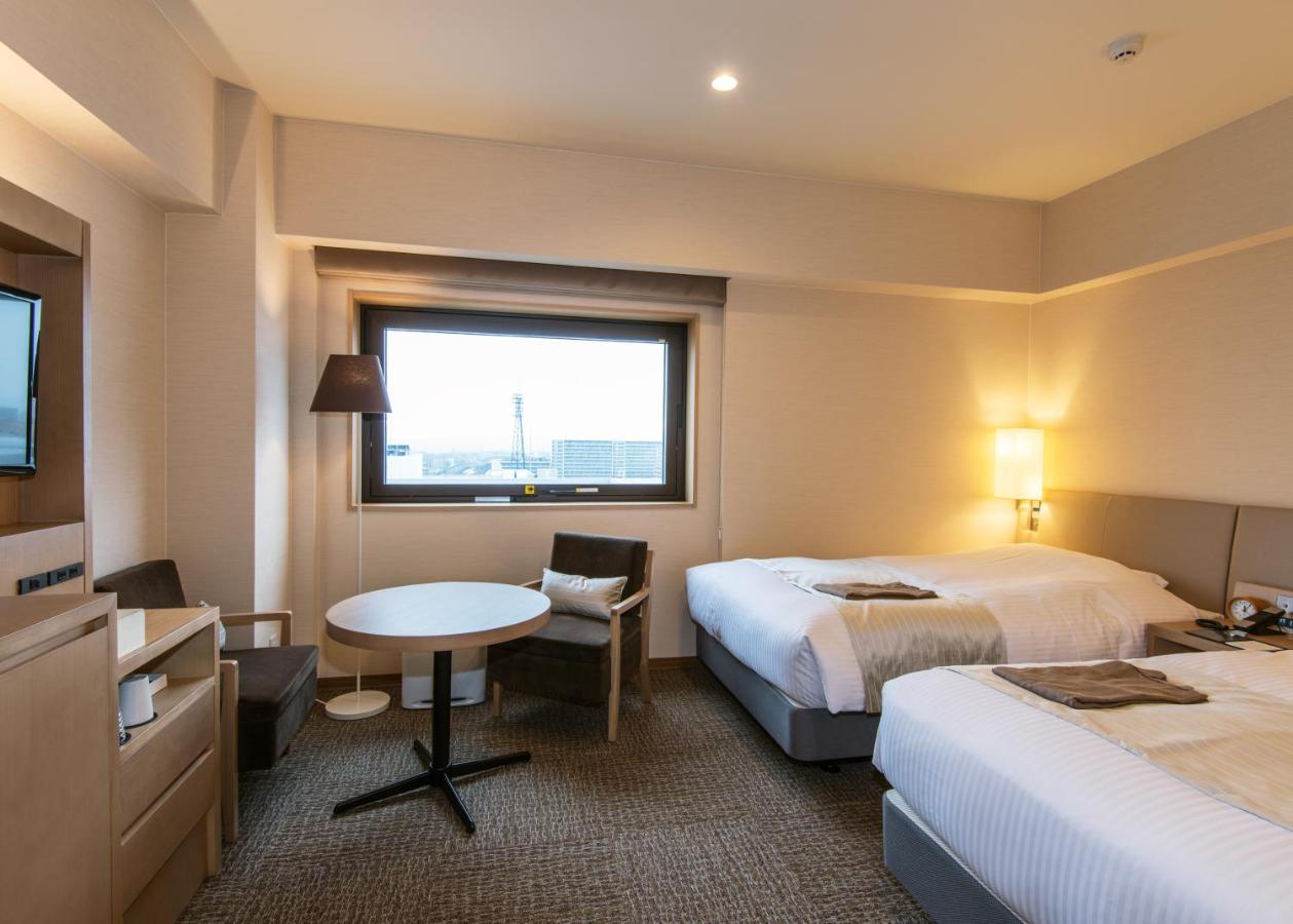 Twin room at JR Inn Asahikawa